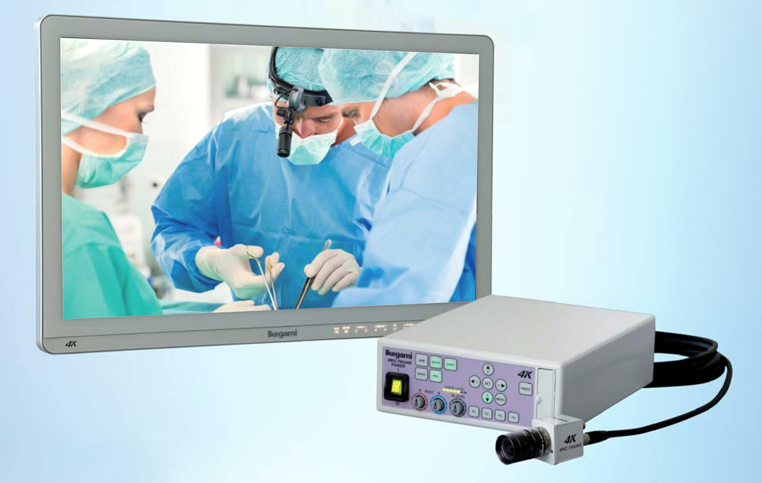 Ikegami introduces 27inch Medical Grade 4K Colour Monitor ikegami